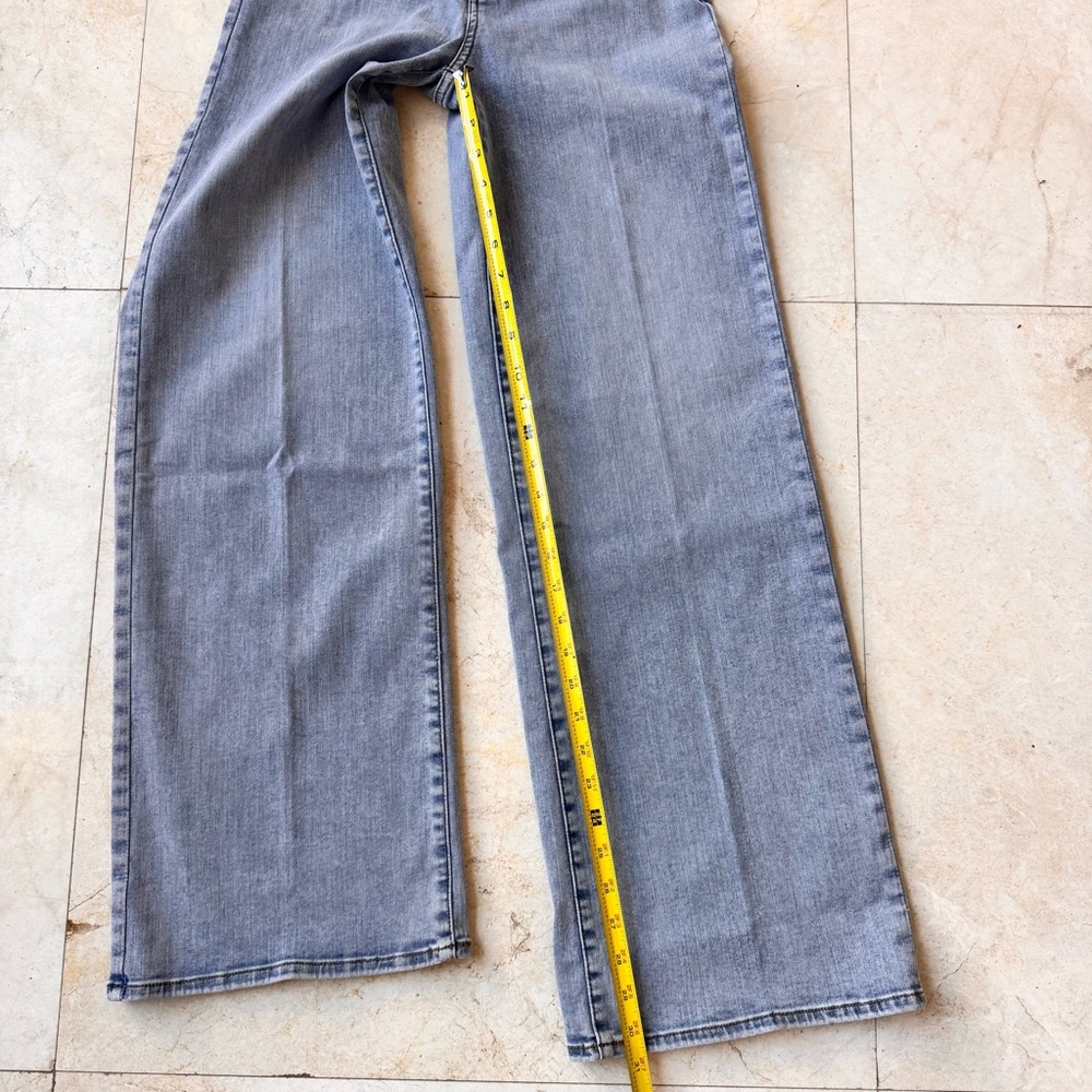 Frame Le Slim Palazzo Blue Wide Leg Jeans size 26 - Picture 10 of 12